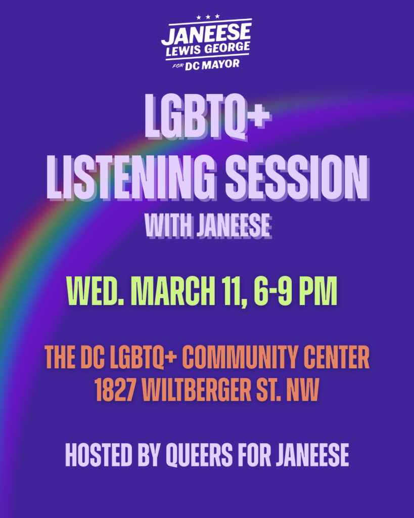 LGBTQ+ listening session, March 11, 6-9 pm