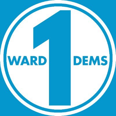 Ward 1 Dems logo